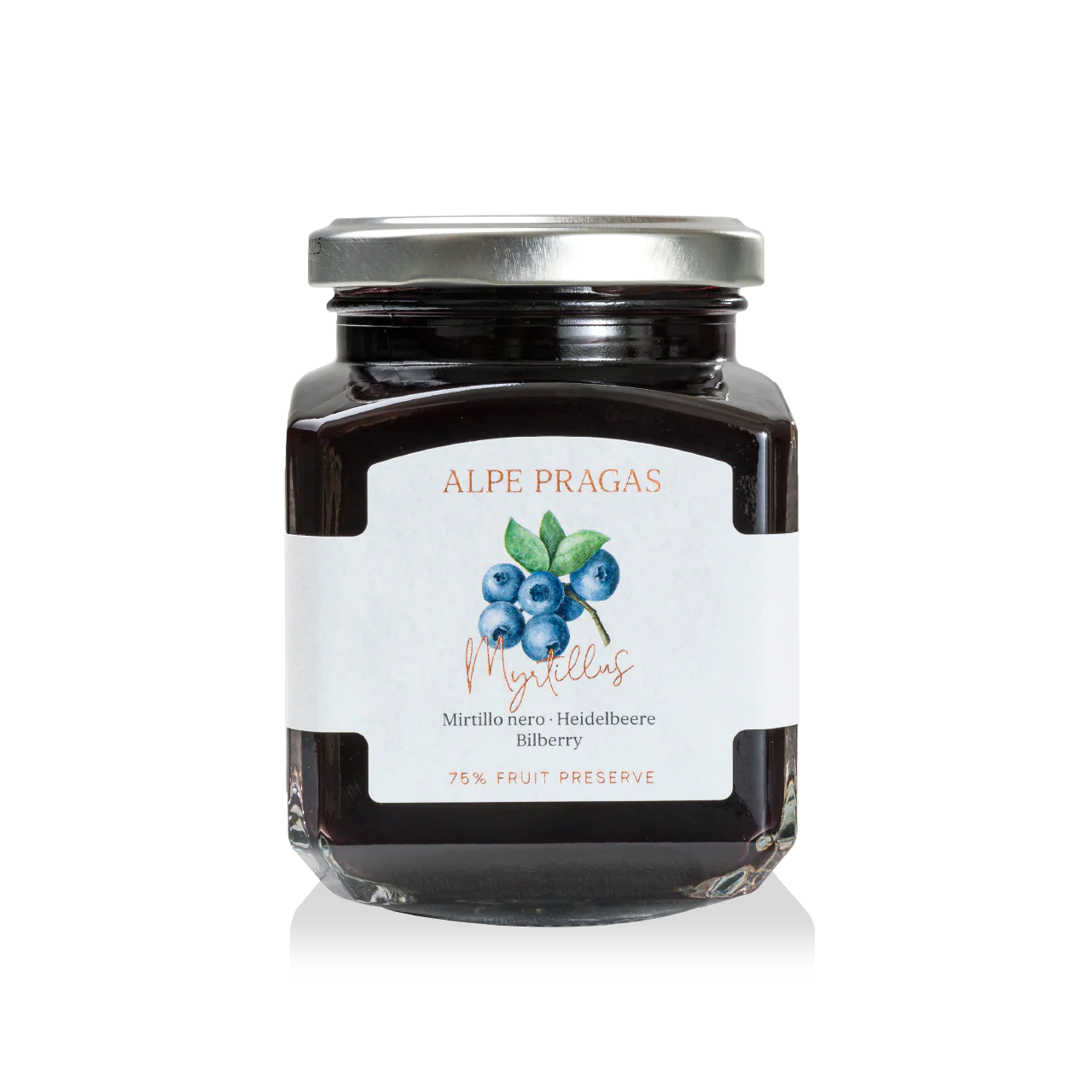 Composta di Mirtillo Nero - Alpe Pragas - Delizie di Frutta dal Trentino