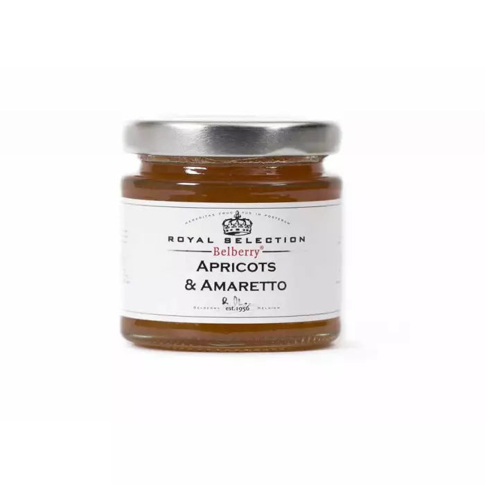 Confettura Albicocca e Amaretto 130g - Confetture Belberry