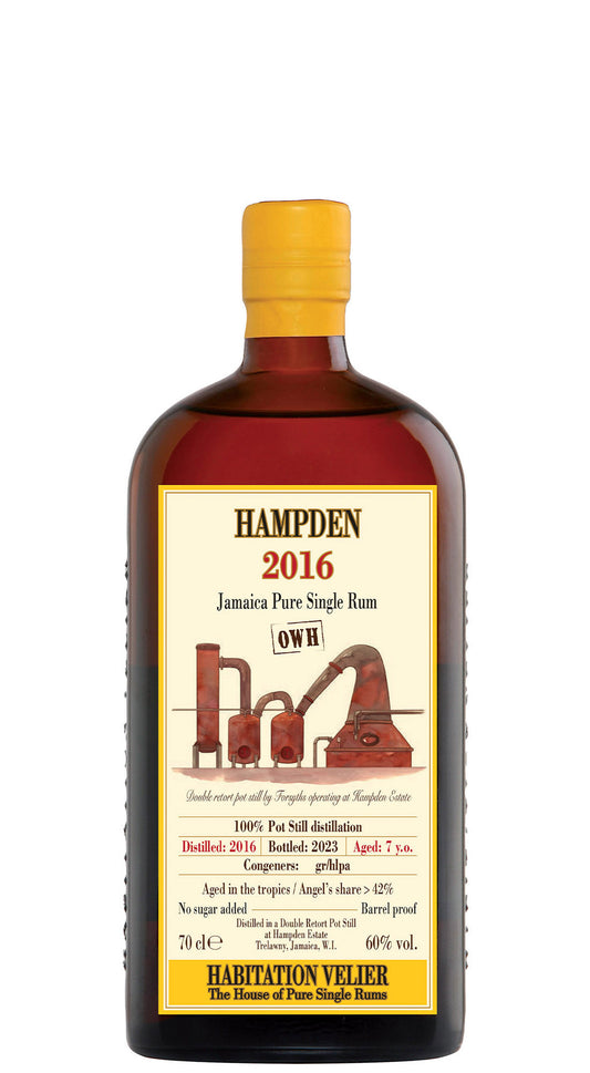 Habitation Velier Hampden 2016 OWH 7 YO 70 cl