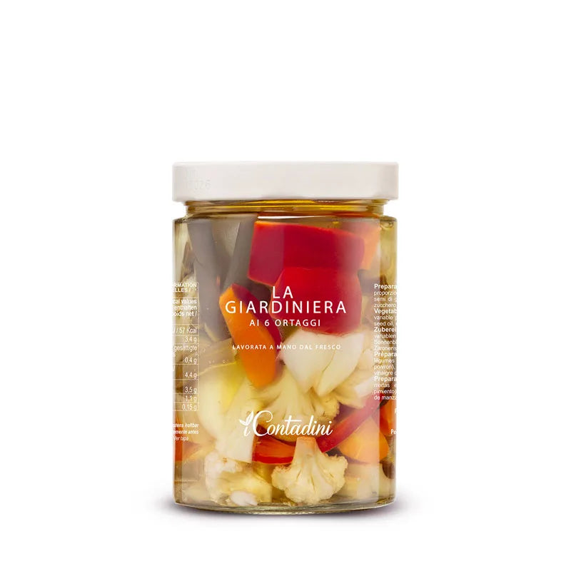 I Contadini - La Giardiniera ai 6 ortaggi 520g