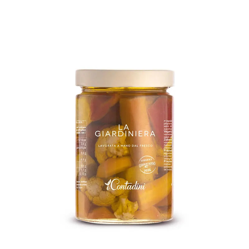 La Giardiniera in Olio 520g - I Contadini