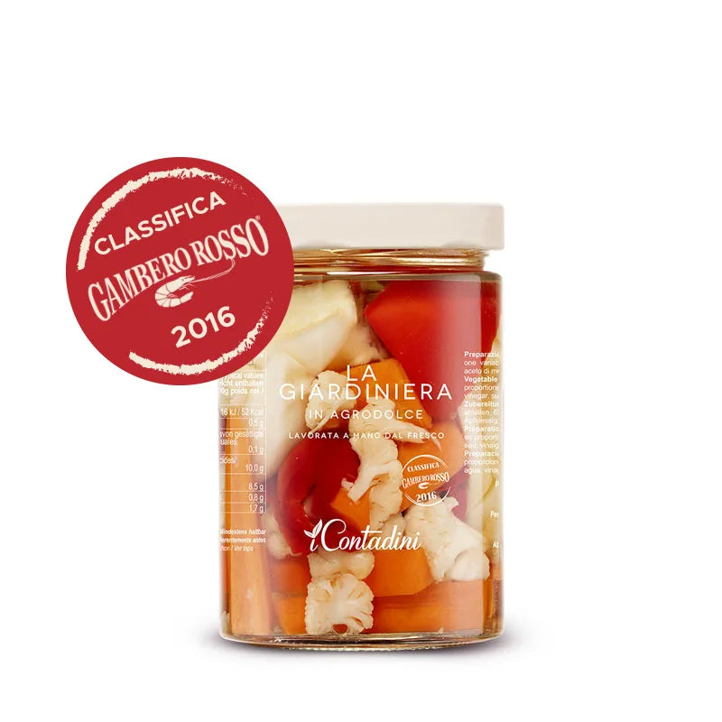 Giardiniera in agrodolce 550g - I Contadini