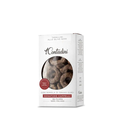 I Contadini - Tarallini alle olive nere 250g