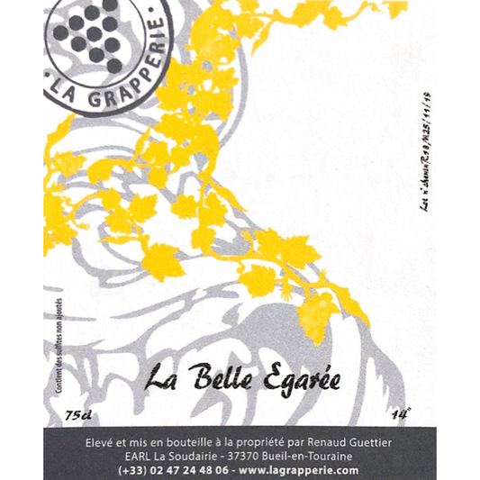 La Grapperie – "La Belle Égarée" Chenin Blanc