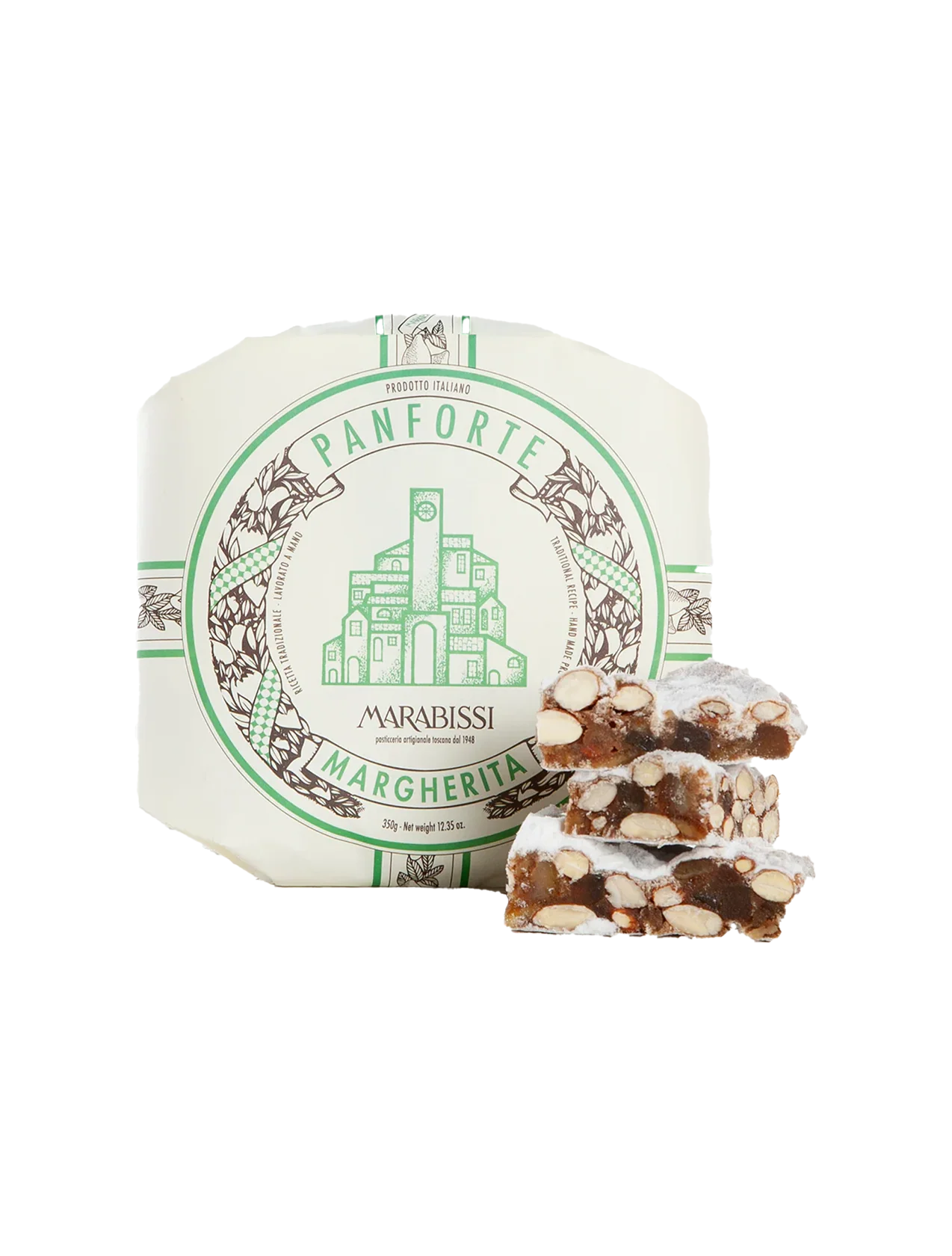 Panforte Margherita - Pasticceria Marbissi - Dolci Tradizionali