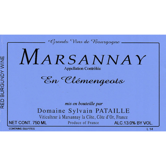 Sylvain Pataille – Marsannay AOC "En Clémengeots" 2022