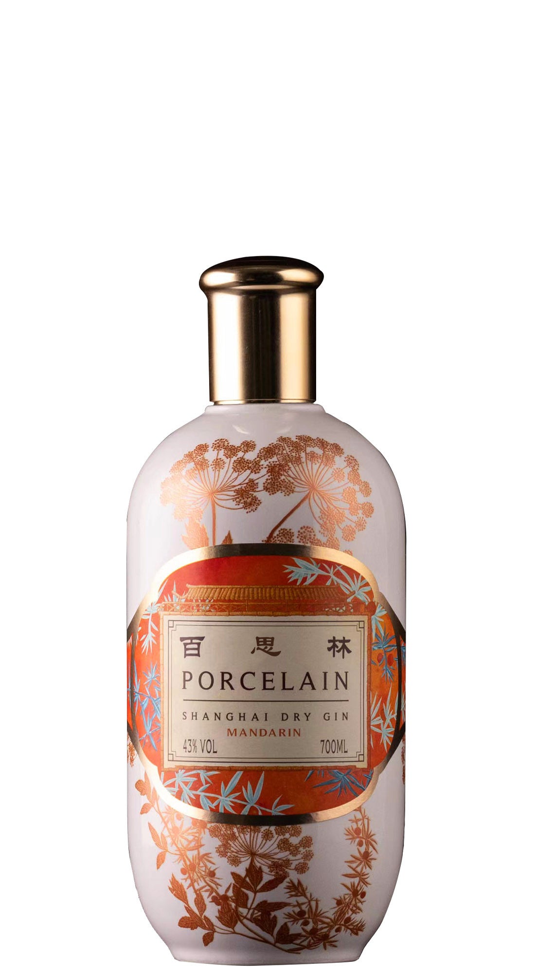Gin - Shanghai Dry Gin Mandarin - Porcelain Distillery