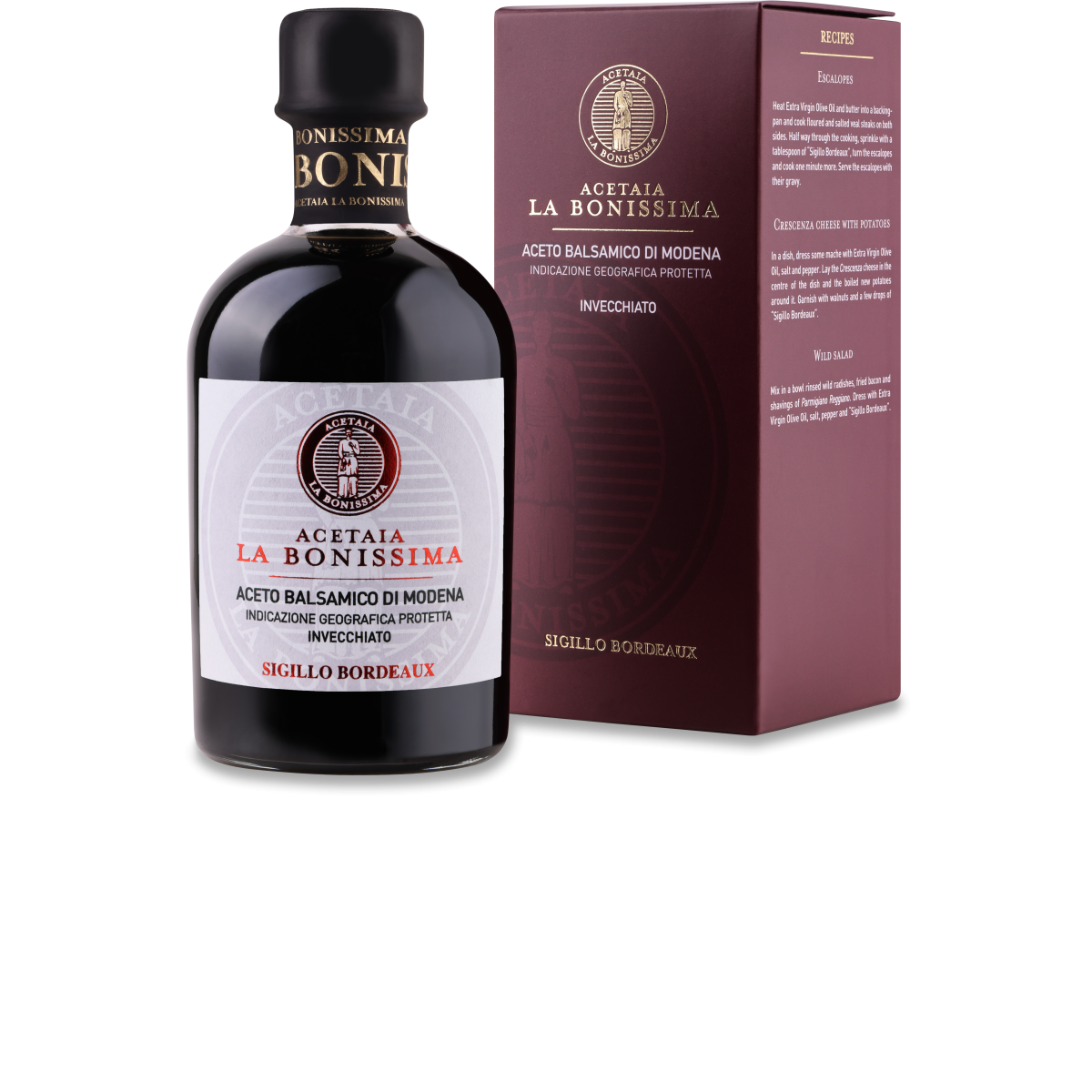 Aceto Balsamico di Modena IGP Sigillo Bordeaux 250ml