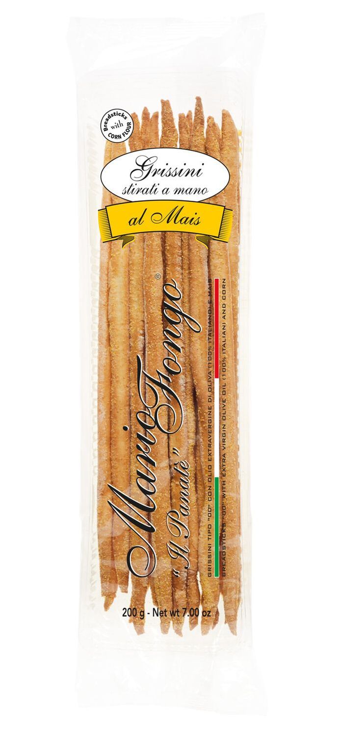 Mario Fongo - Grissini al Mais stirati a mano 200g