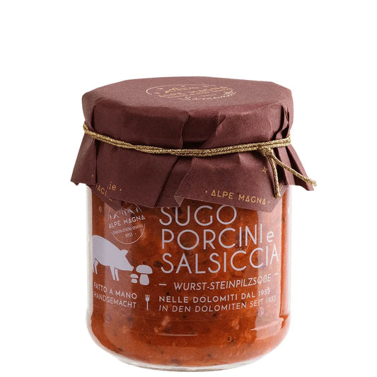 Alpe Magna - Sugo Porcini e Salsiccia - Bontà ed Eccellenze dal Trentino