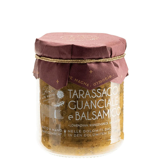 Alpe Magna Tarassaco guanciale e balsamico