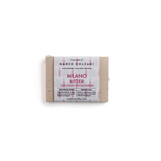 Marco Colzani - Tavoletta di Cioccolato 35gr Milano Bitter