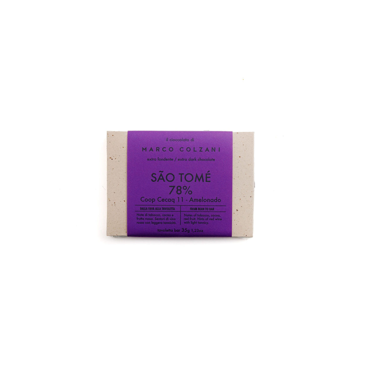 Marco Colzani - Tavoletta di Cioccolato 35g São Tomé